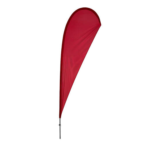 Beachflag Drop mit Fiberglas-Mast