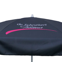 Sonnenschirm bedruckt - Schenkert Sonnenschirm bedruckt